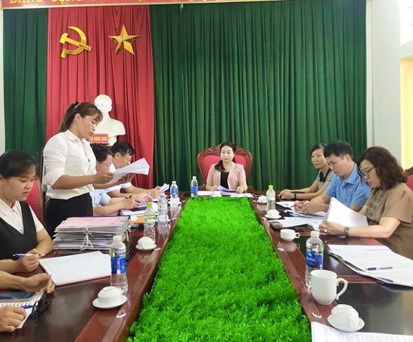 kiểm tra hoạt động Quỹ hỗ trợ nông dân tại huyện Đoan Hùng